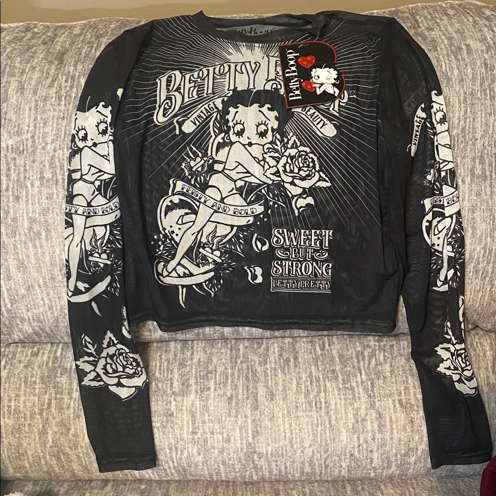 Betty boop long sleeve